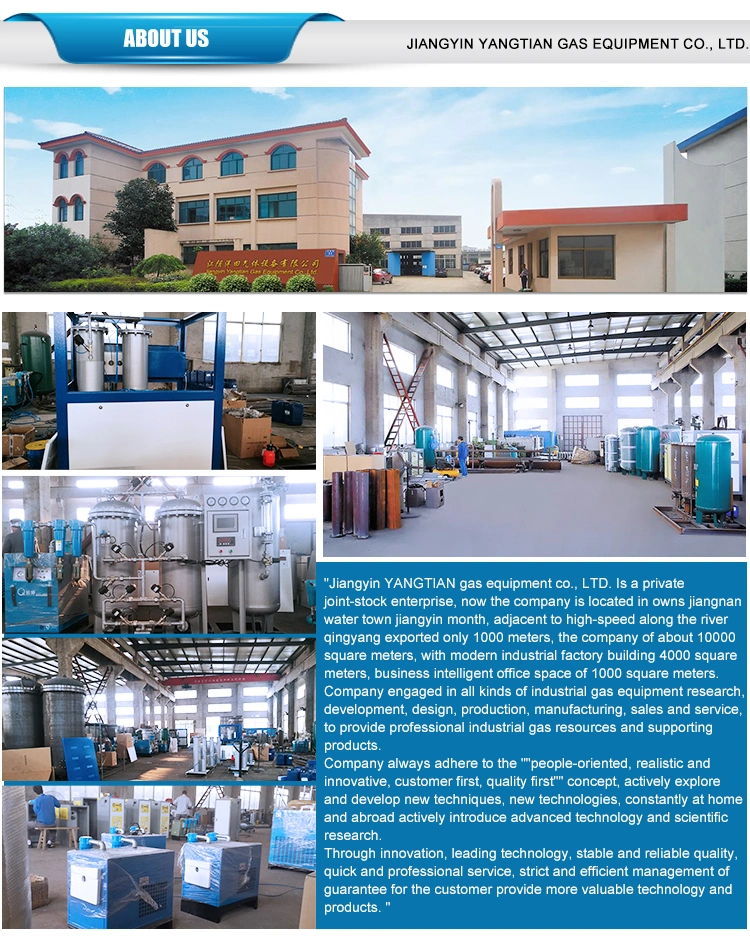 2000nm3 Per Hour Nitrogen Air Separation Plant for Oil Industry