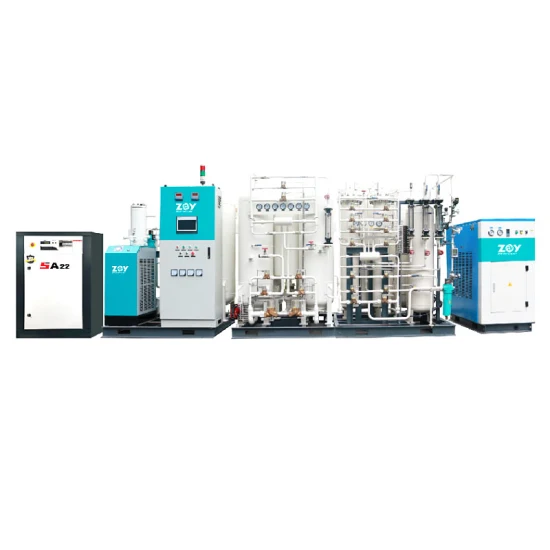 Psa Flow 10m3 酸素発生器充填システム付き医療用酸素システム