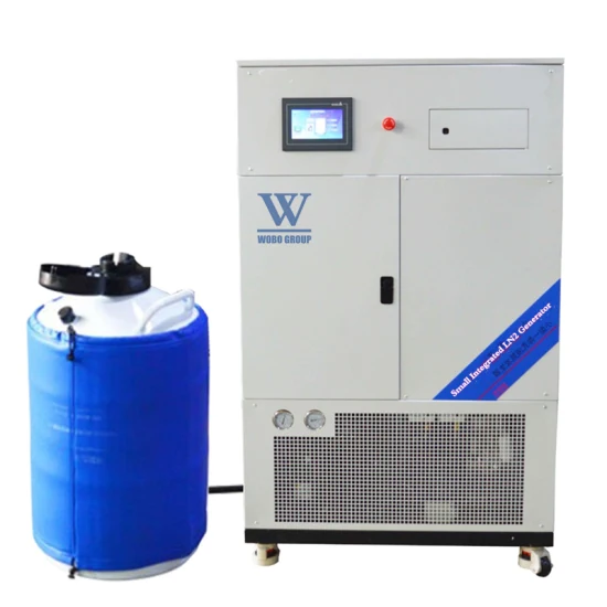 PSA 空気分離、小型工業用液体窒素機械システム、Ln2 プラント、液体窒素凝縮器発生器、50% 割引